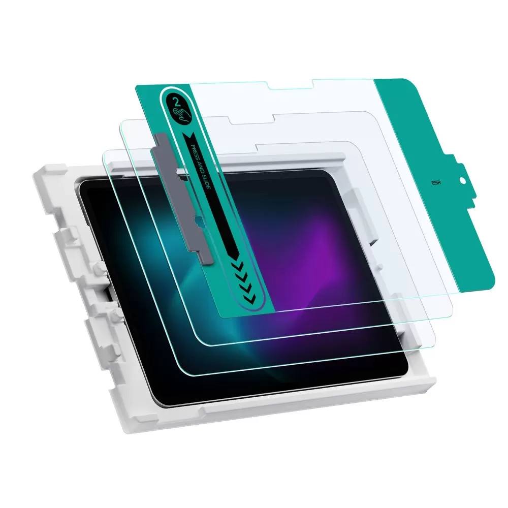 Apple iPad Pro 11 (2024) tablet skärmskydd ESR TEMPERED GLASS 2-PACK