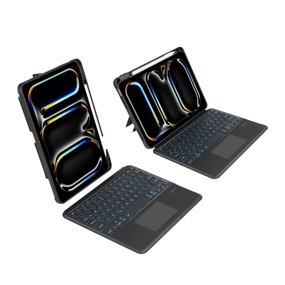 Apple iPad Pro 11 (2024) чехол для планшетa черный TECH-PROTECT SCMAG PEN + KEYBOARD
