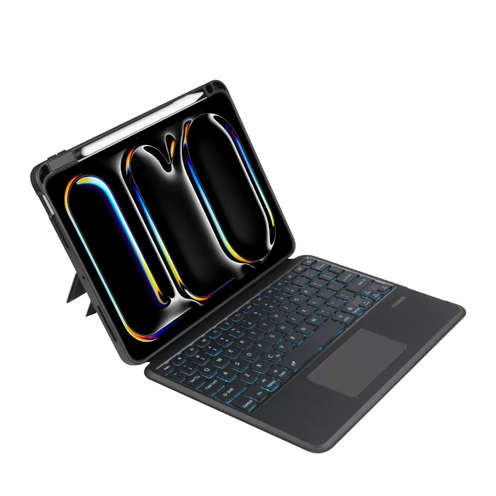 Apple iPad Pro 11 (2024) чехол для планшетa черный TECH-PROTECT SCMAG PEN + KEYBOARD