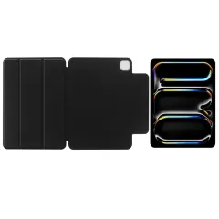 Apple iPad Pro 11 (2024) чехол для планшетa черный TECH-PROTECT SMARTCASE MAGNETIC