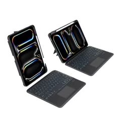Apple iPad Pro 11 (2024) чехол для планшетa черный TECH-PROTECT SCMAG PEN + KEYBOARD