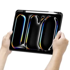 Apple iPad Pro 11 (2024) чехол для планшетa черный TECH-PROTECT SCMAG PEN + KEYBOARD
