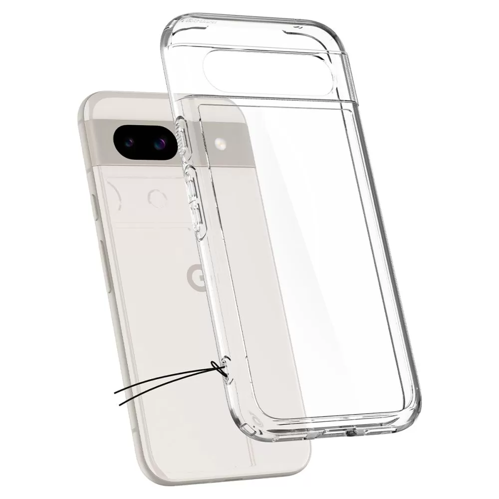 Google Pixel 8A vāciņš caurspīdīgs SPIGEN ULTRA HYBRID