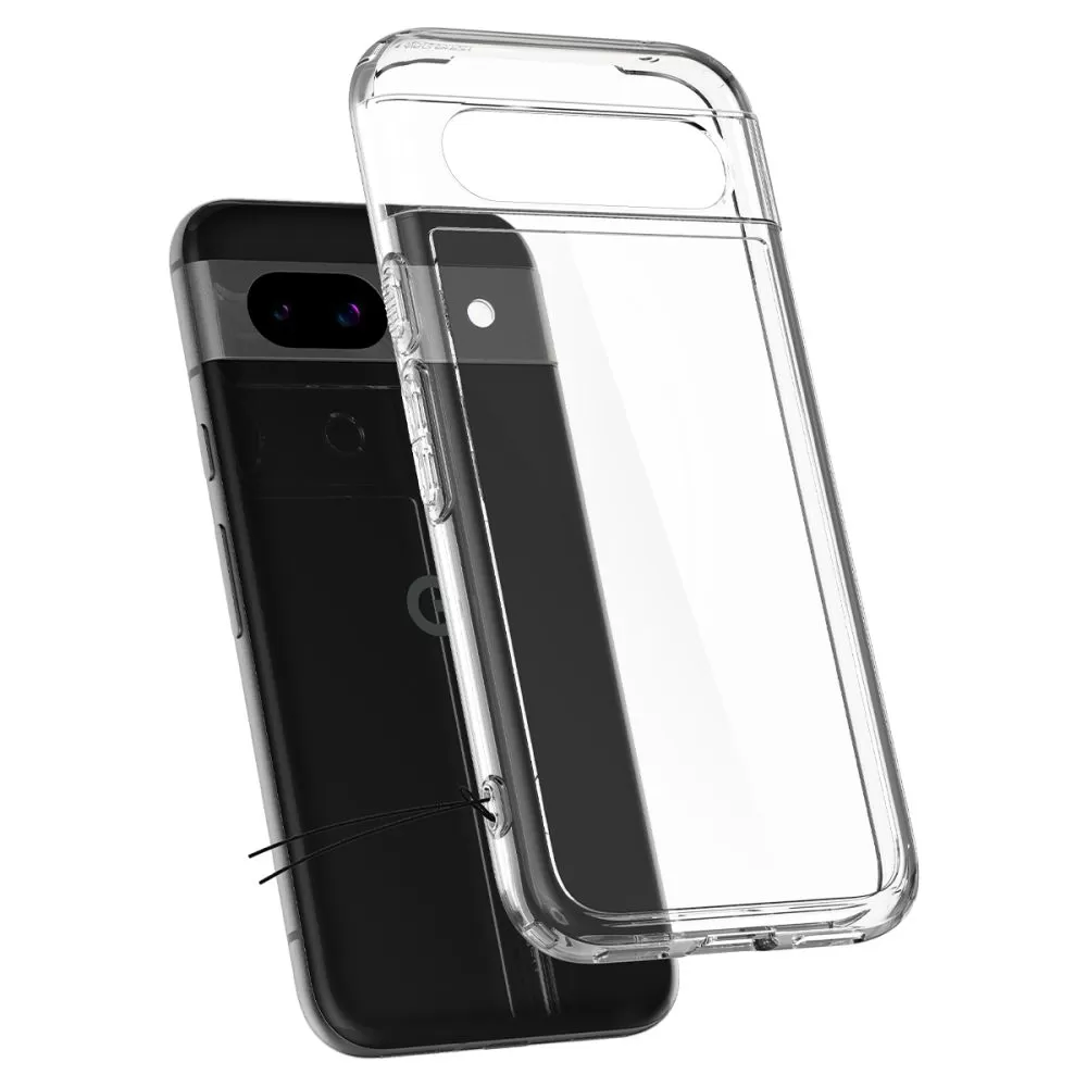 Google Pixel 8A vāciņš caurspīdīgs SPIGEN ULTRA HYBRID