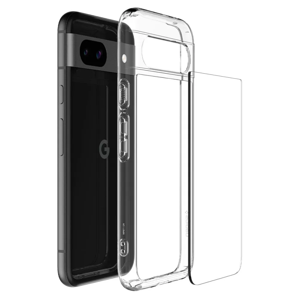 Google Pixel 8A vāciņš caurspīdīgs SPIGEN ULTRA HYBRID