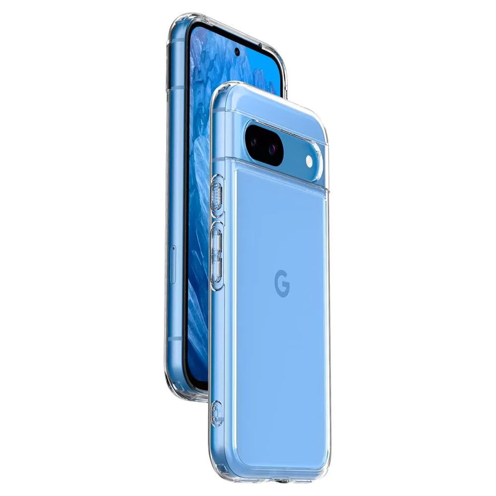 Google Pixel 8A vāciņš caurspīdīgs SPIGEN ULTRA HYBRID