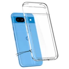 Google Pixel 8A vāciņš caurspīdīgs SPIGEN ULTRA HYBRID