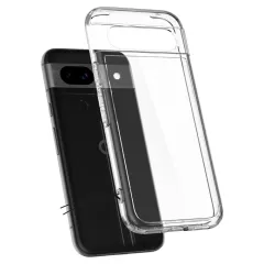 Google Pixel 8A vāciņš caurspīdīgs SPIGEN ULTRA HYBRID