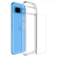 Google Pixel 8A vāciņš caurspīdīgs SPIGEN ULTRA HYBRID