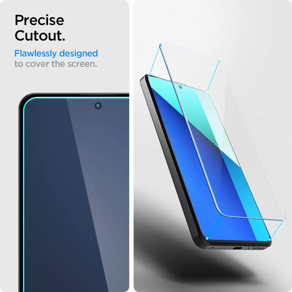Xiaomi RedMi Note 13 4G Tempered glass  SPIGEN GLAS.TR SLIM 2-PACK / LTE