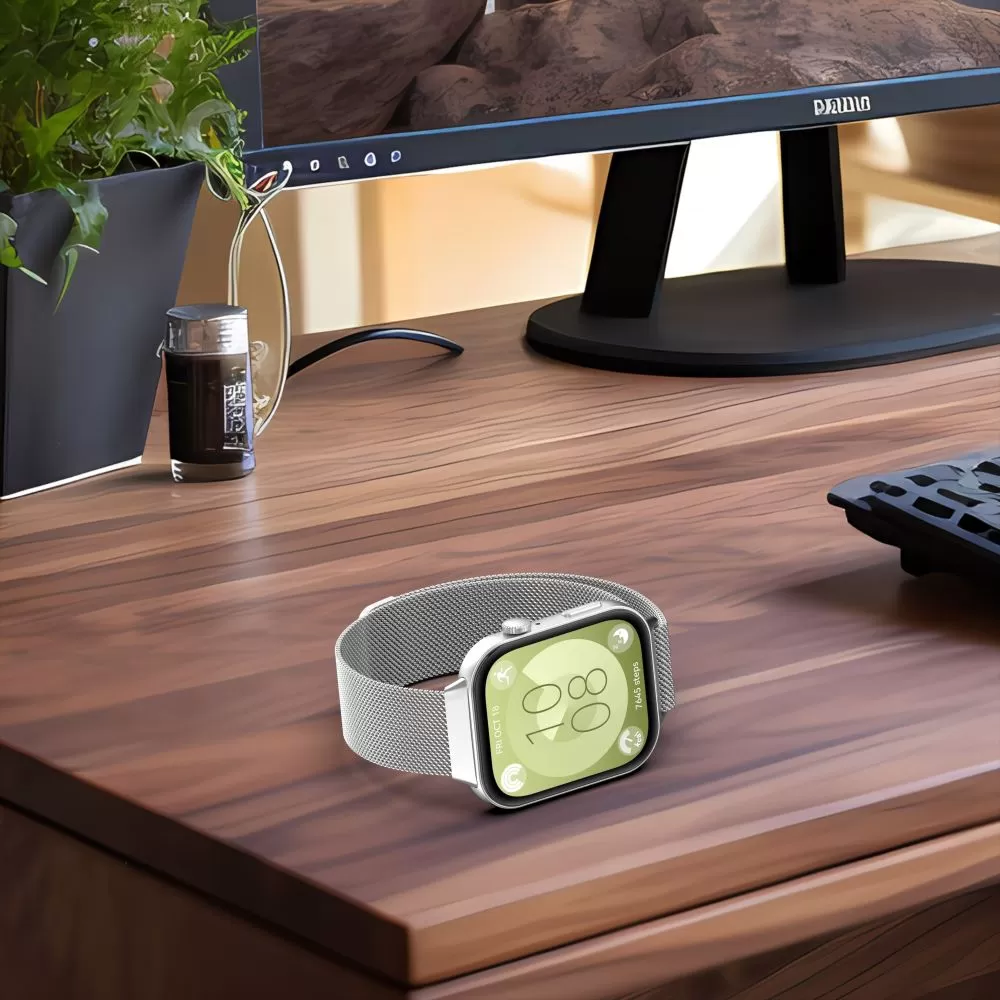 Huawei Watch Fit 3 siksniņa sudraba TECH-PROTECT MILANESEBAND