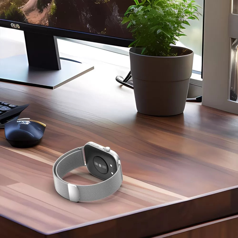Huawei Watch Fit 3 siksniņa sudraba TECH-PROTECT MILANESEBAND