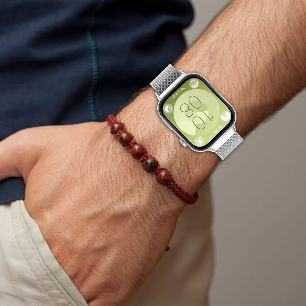 Huawei Watch Fit 3 siksniņa sudraba TECH-PROTECT MILANESEBAND