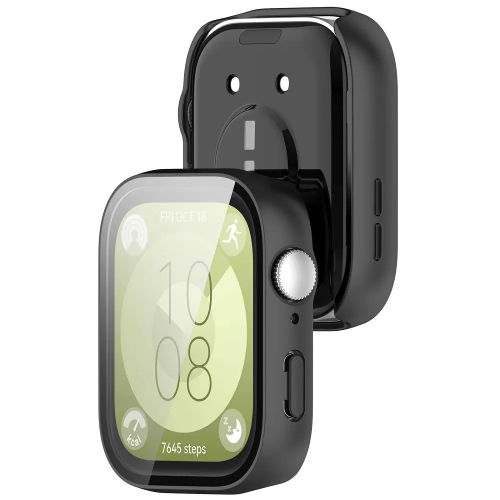 Huawei Watch Fit 3 vāciņš melns TECH-PROTECT DEFENSE360