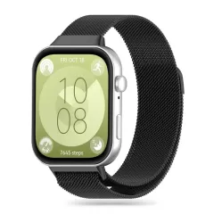 Huawei Watch Fit 3 siksniņa melns TECH-PROTECT MILANESEBAND