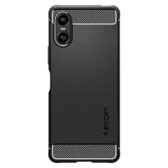 Sony Xperia 10 VI dėklas Juoda SPIGEN RUGGED ARMOR
