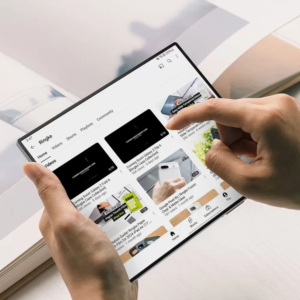 Samsung Galaxy Z Fold 6 Tempered glass  RINGKE DUAL EASY 2-PACK