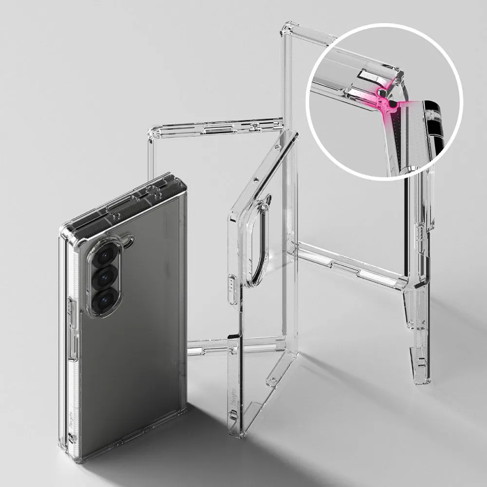Samsung Galaxy Z Fold 6 vāciņš caurspīdīgs RINGKE FUSION
