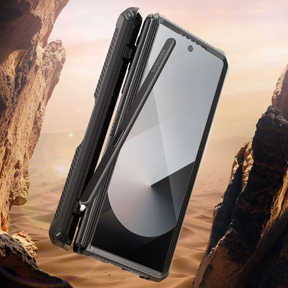 Samsung Galaxy Z Fold 6 suojakuori musta SUPCASE UNICORN BEETLE PRO