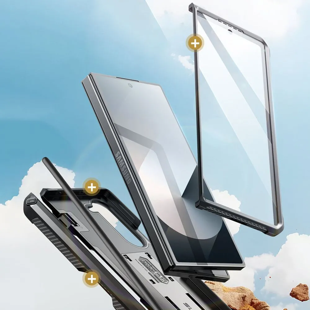 Samsung Galaxy Z Fold 6 suojakuori musta SUPCASE UNICORN BEETLE PRO