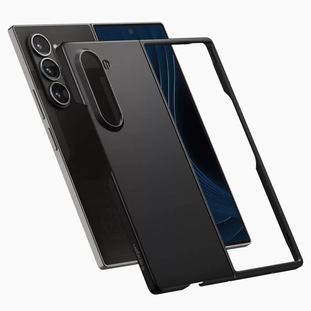 Samsung Galaxy Z Fold 6 vāciņš melns SPIGEN AIRSKIN