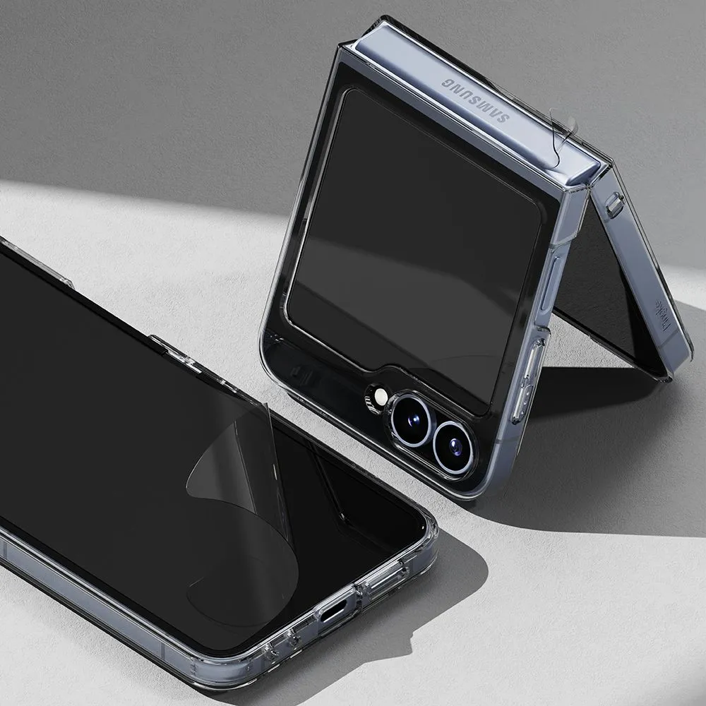 Samsung Galaxy Z Flip 6 apsauginis stiklas  RINGKE 3-IN-1 PROTECTOR 2-SET
