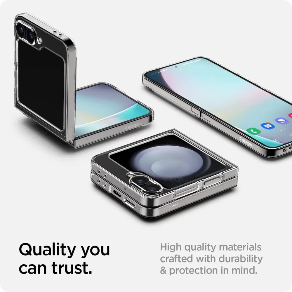 Samsung Galaxy Z Flip 6 suojakuori läpinäkyvä SPIGEN AIRSKIN