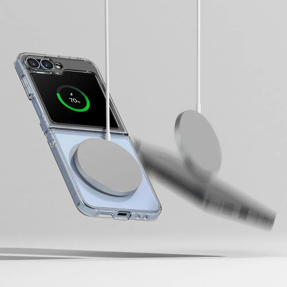 Samsung Galaxy Z Flip 6 ümbris läbipaistev RINGKE FUSION MAGNETIC MAGSAFE