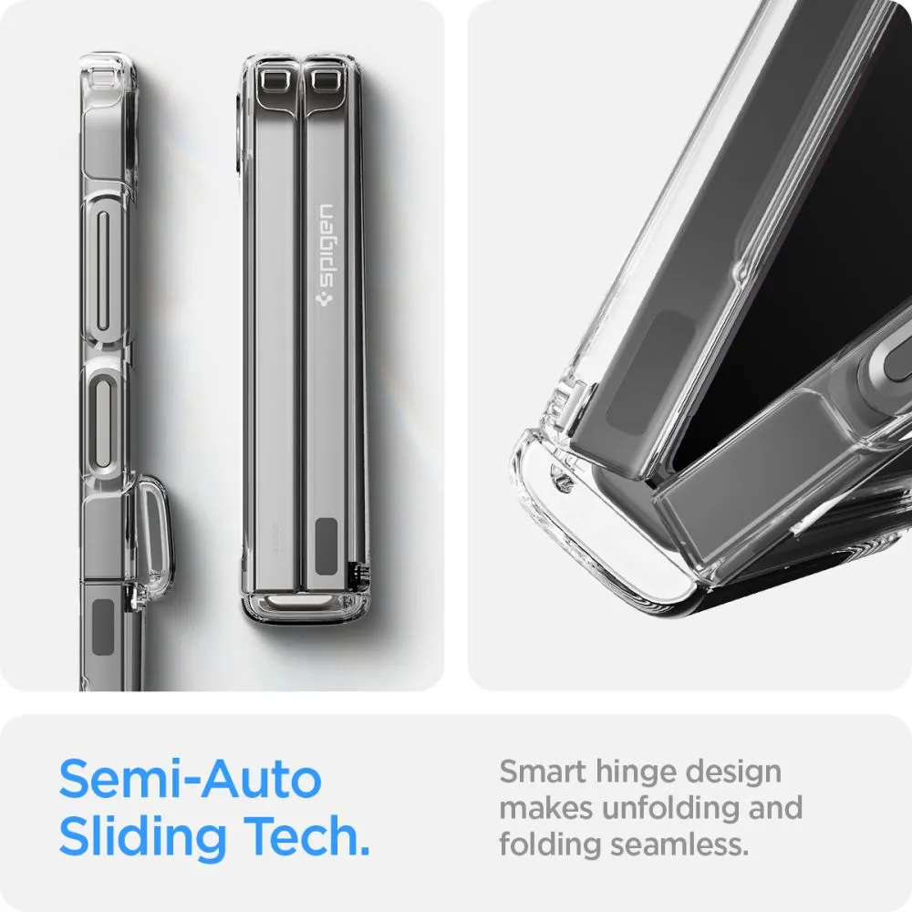 Samsung Galaxy Z Flip 6 ümbris läbipaistev SPIGEN ULTRA HYBRID PRO
