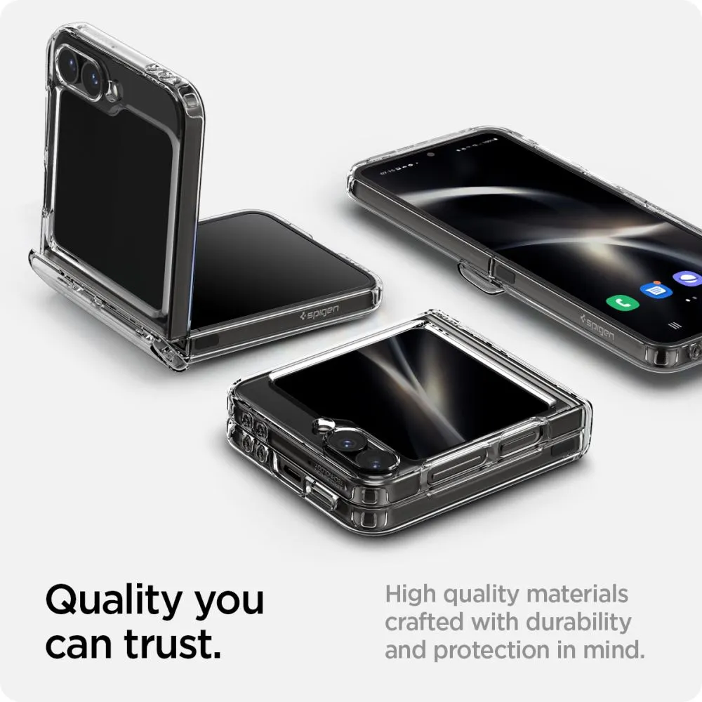 Samsung Galaxy Z Flip 6 ümbris läbipaistev SPIGEN ULTRA HYBRID PRO