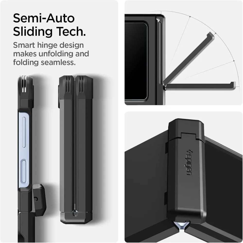 Samsung Galaxy Z Flip 6 чехол черный SPIGEN TOUGH ARMOR PRO MAG MAGSAFE