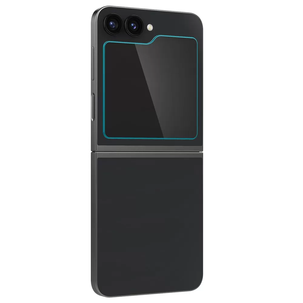 Samsung Galaxy Z Flip 6 skärmskydd SPIGEN GLAS.TR ”EZ FIT” 2-PACK