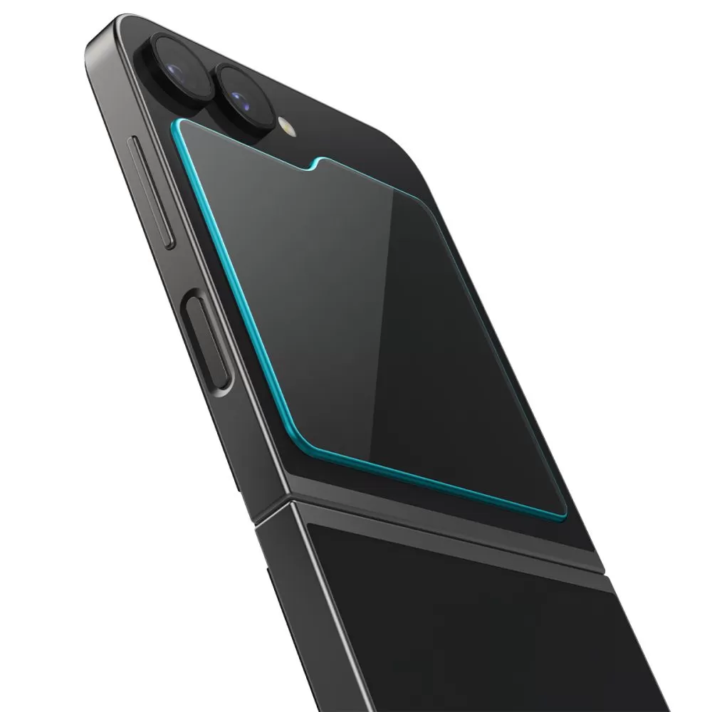 Samsung Galaxy Z Flip 6 skärmskydd SPIGEN GLAS.TR ”EZ FIT” 2-PACK