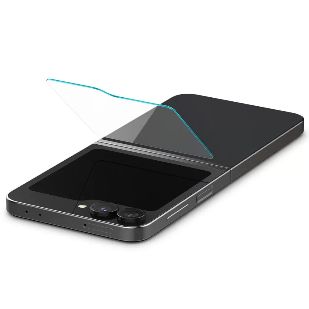 Samsung Galaxy Z Flip 6 skärmskydd SPIGEN GLAS.TR ”EZ FIT” 2-PACK