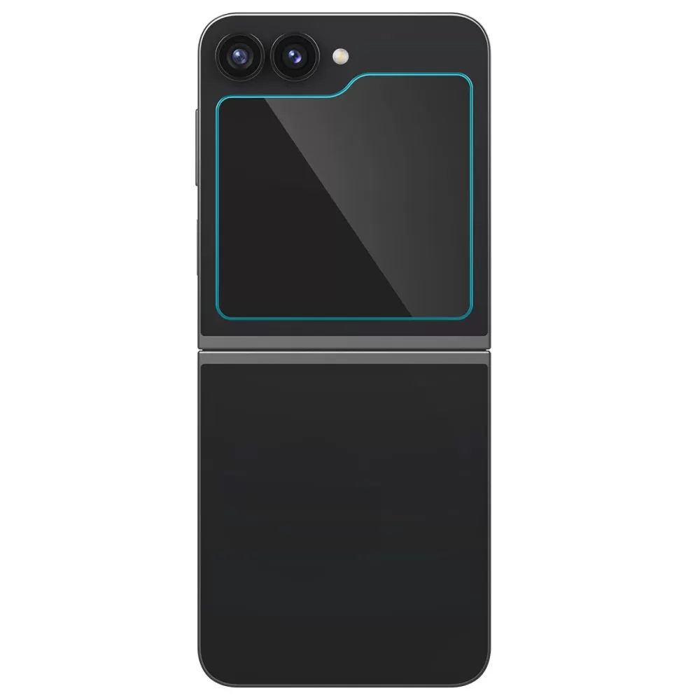 Samsung Galaxy Z Flip 6 skärmskydd SPIGEN GLAS.TR ”EZ FIT” 2-PACK