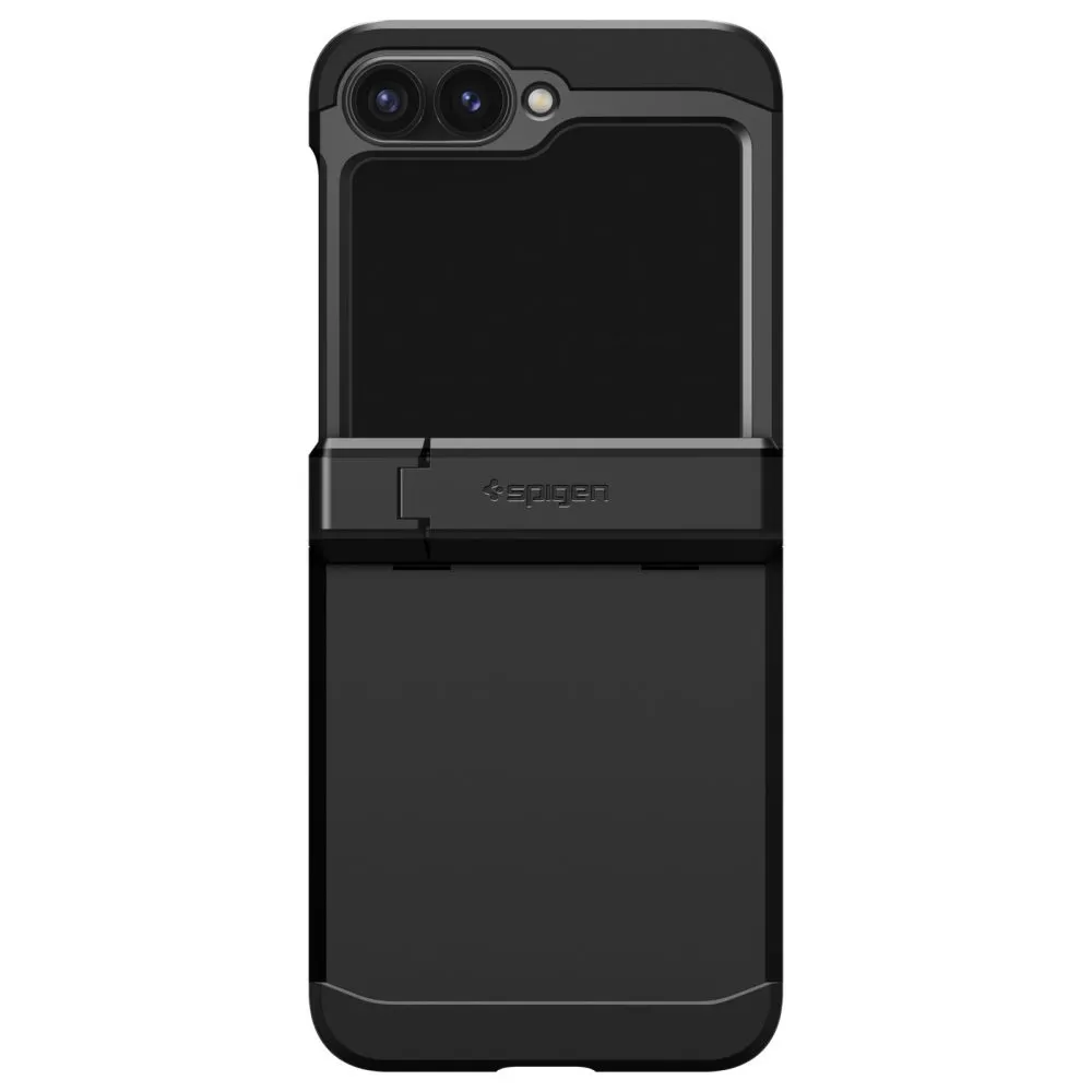 Samsung Galaxy Z Flip 6 dėklas Juoda SPIGEN TOUGH ARMOR PRO
