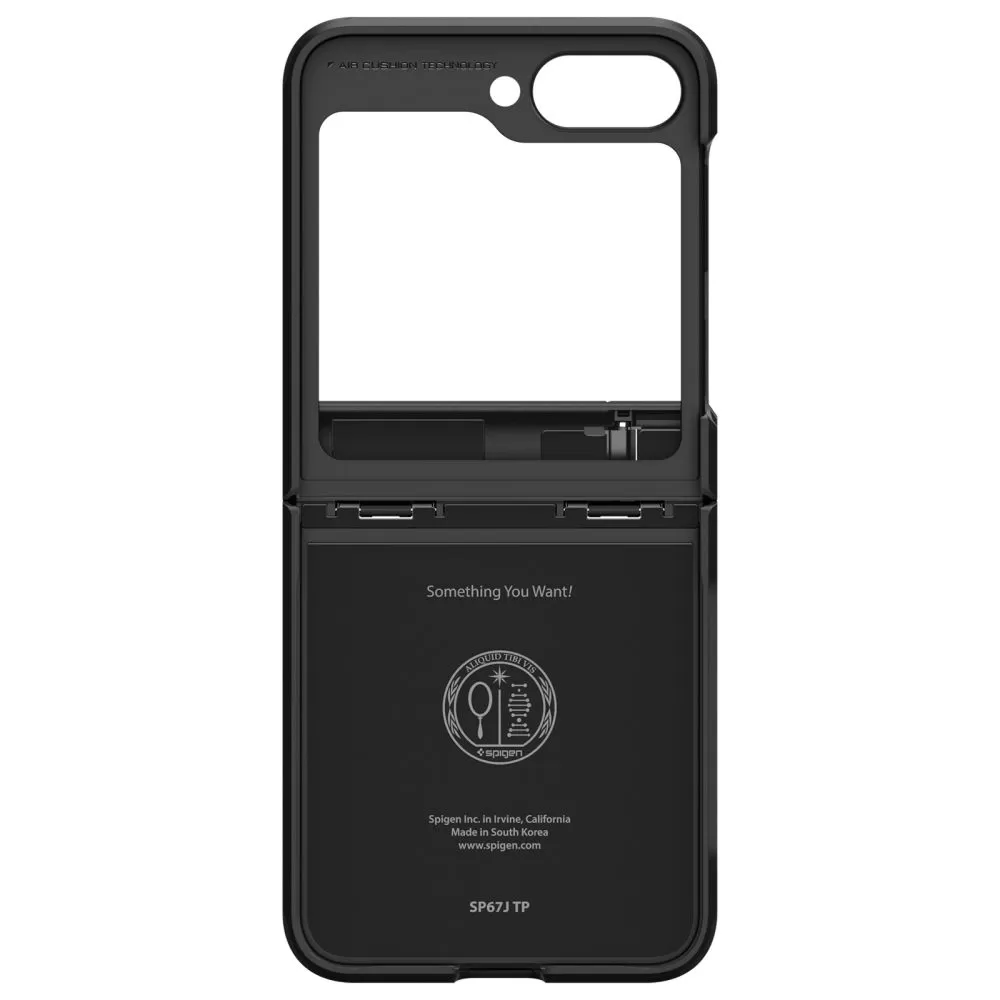 Samsung Galaxy Z Flip 6 dėklas Juoda SPIGEN TOUGH ARMOR PRO