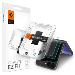 Galaxy Z Galaxy Flip 6 Tempered glass SPIGEN GLAS.TR ”EZ FIT” 2-PACK Samsung Galaxy Z Flip 6