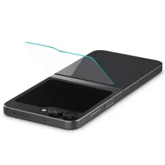 Samsung Galaxy Z Flip 6 skärmskydd  SPIGEN GLAS.TR ”EZ FIT” 2-PACK