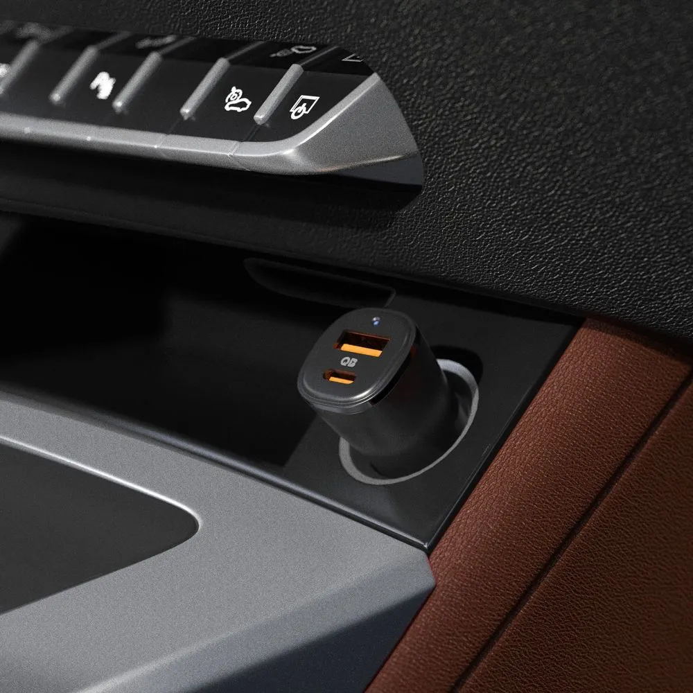 Aксессуары Автомобильные зарядные устройства SPIGEN EV482 ARCSTATION ESSENTIAL CAR CHARGER 48W  черный
