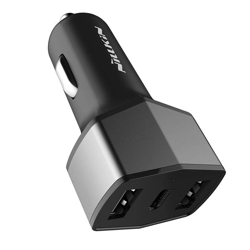 Aксессуары Автомобильные зарядные устройства Celerity Car Charger 3USB черный