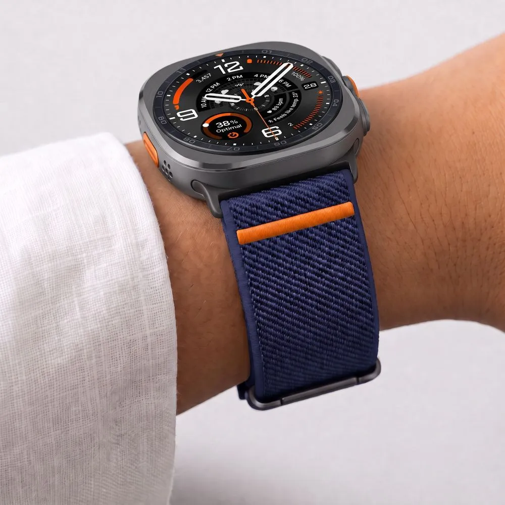 Samsung Galaxy Watch Ultra 47mm (24/25) Smartwatch Bands blue TECH-PROTECT NYLON CLASP