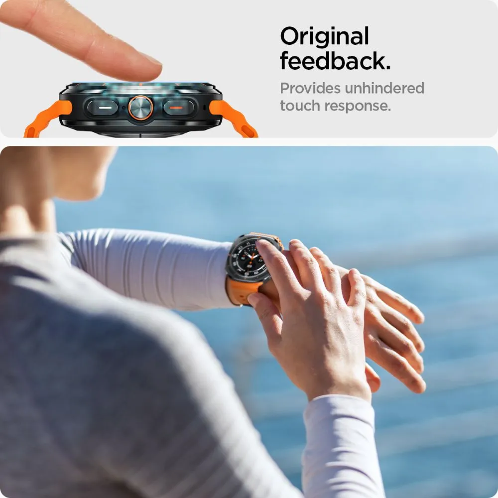 Samsung Galaxy Watch Ultra 47mm Tempered glass  SPIGEN GLAS.TR ”EZ-FIT” 2-PACK