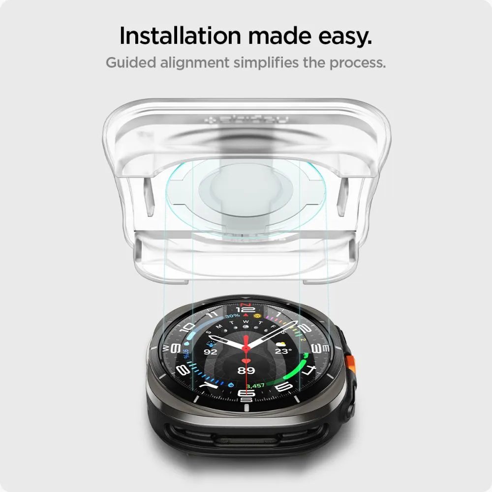 Samsung Galaxy Watch Ultra 47mm Tempered glass  SPIGEN GLAS.TR ”EZ-FIT” 2-PACK