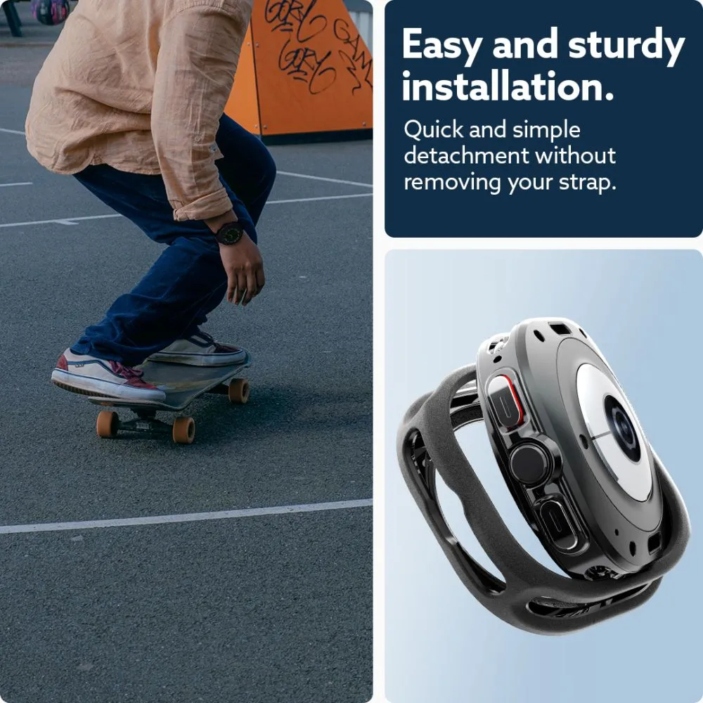 Samsung Galaxy Watch Ultra 47mm чехол черный CASEOLOGY VAULT