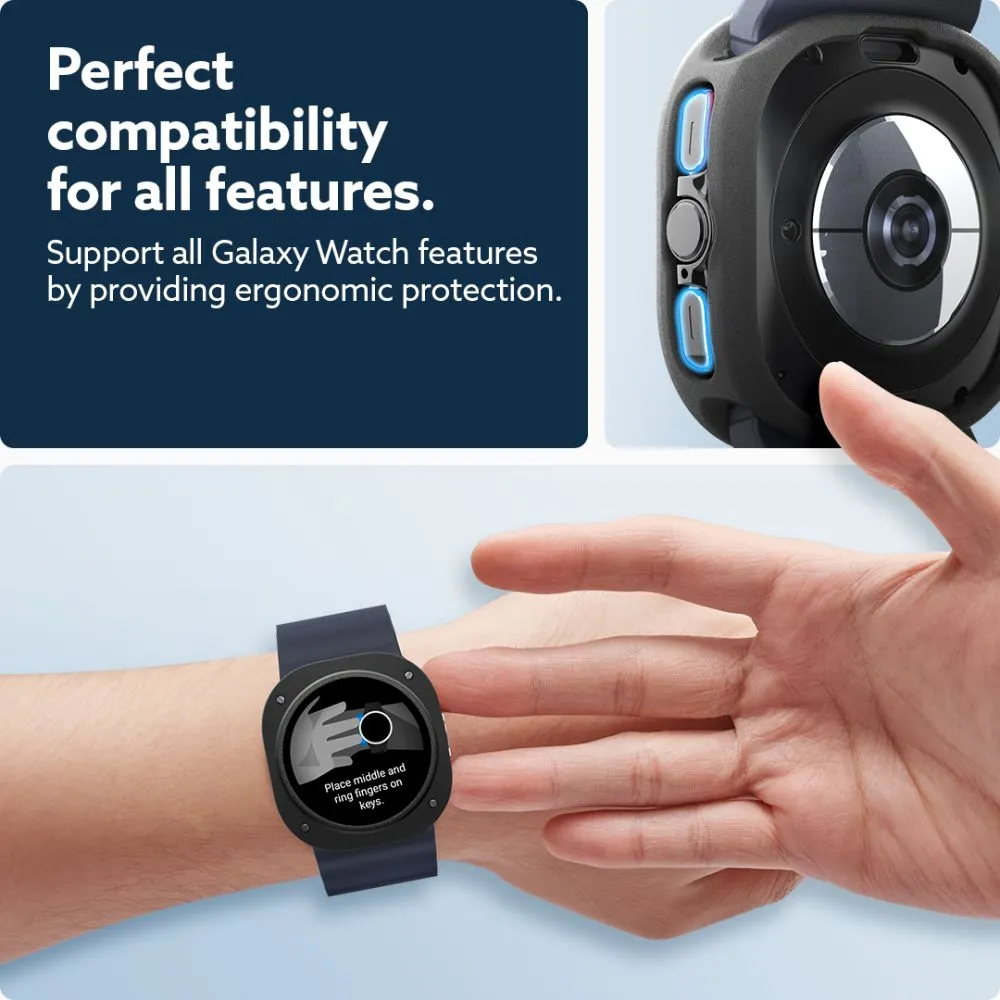 Samsung Galaxy Watch Ultra 47mm чехол черный CASEOLOGY VAULT