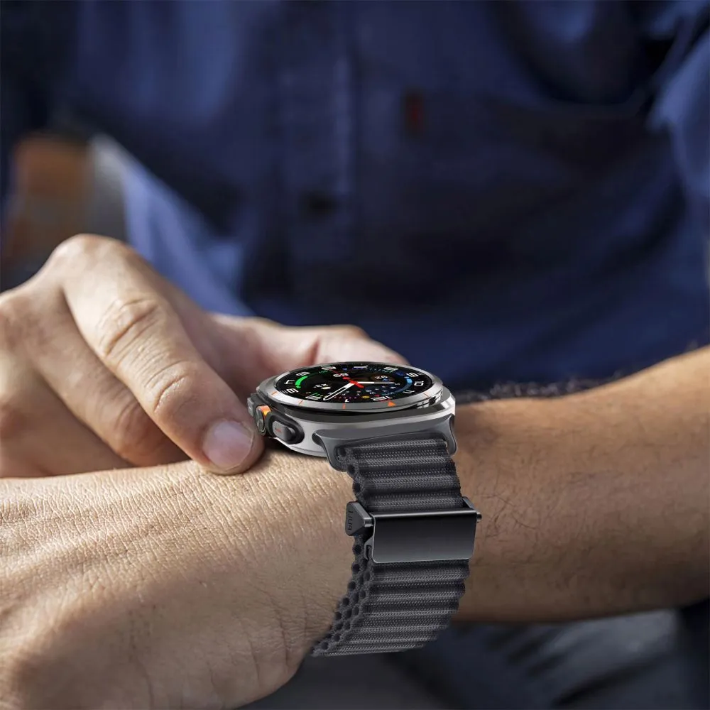 Samsung Galaxy Watch Ultra 47mm ремень черный TECH-PROTECT WEAVE PRO