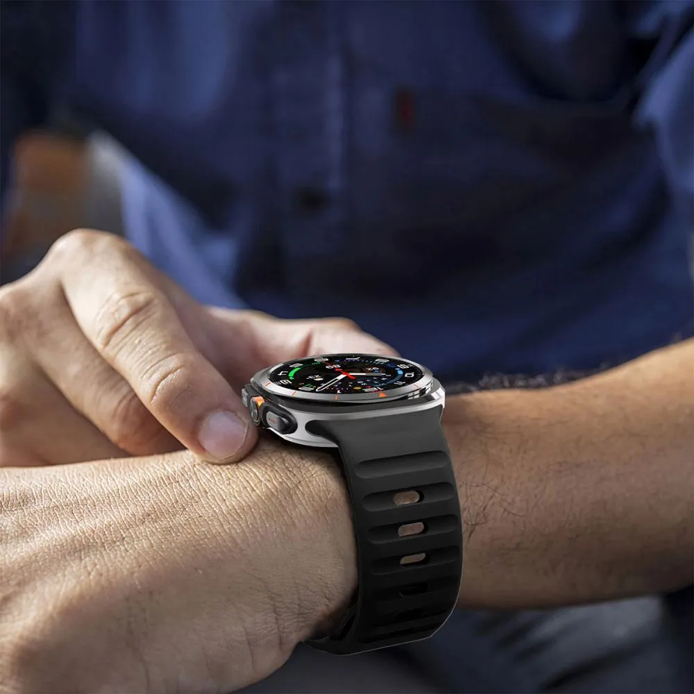 Samsung Galaxy Watch Ultra 47mm ремень синий TECH-PROTECT SILICONE LINE