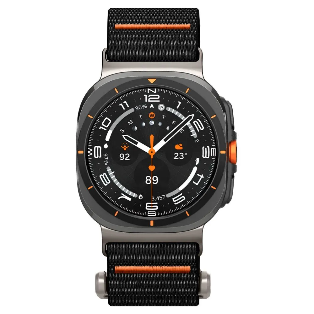 Samsung Galaxy Watch Ultra 47mm (24/25) Nutikellade rihmad must SPIGEN DURAPRO FLEX