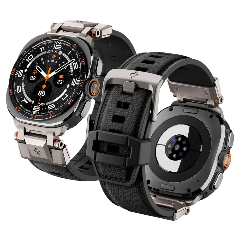 Samsung Galaxy Watch Ultra 47mm (24/25) Nutikellade rihmad must SPIGEN DURAPRO ARMOR BAND